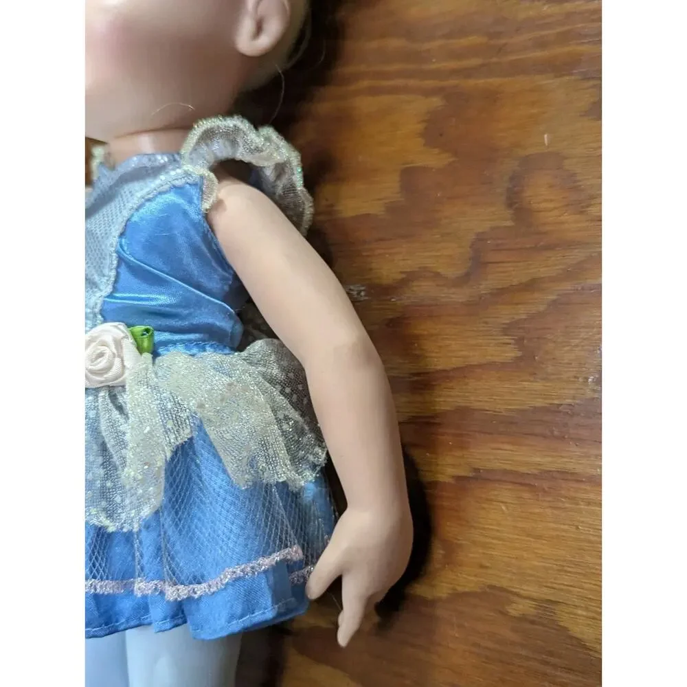 Disney Princess Cinderella My First Toddler Doll 14.5 Inch Doll Blue Dress